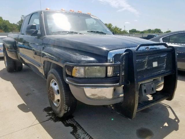 1B7MC33W21J554842 - 2001 DODGE RAM 3500 BLACK photo 1