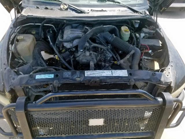 1B7MC33W21J554842 - 2001 DODGE RAM 3500 BLACK photo 7