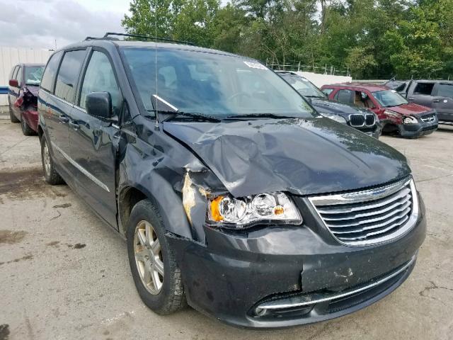 2C4RC1BG4CR306420 - 2012 CHRYSLER TOWN & COU CHARCOAL photo 1