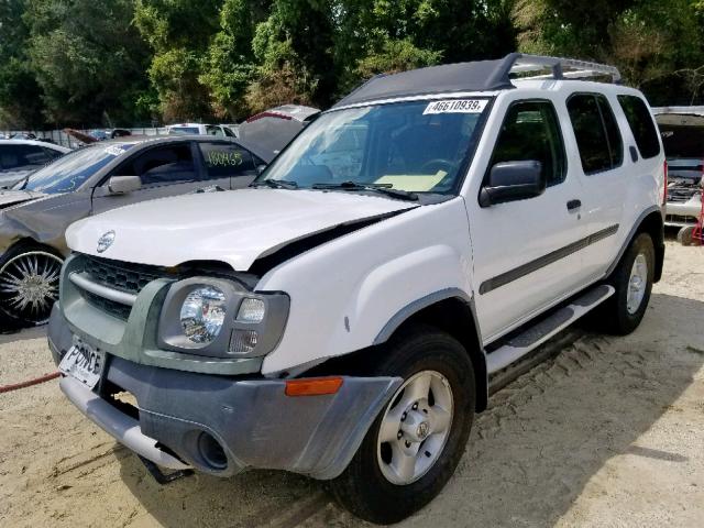 5N1ED28T43C685056 - 2003 NISSAN XTERRA XE WHITE photo 2