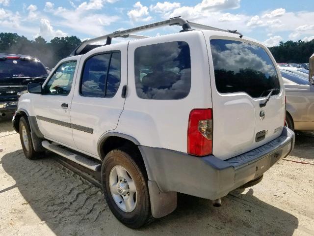 5N1ED28T43C685056 - 2003 NISSAN XTERRA XE WHITE photo 3