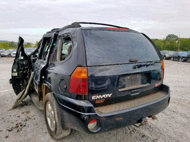 1GKDS13S932351341 - 2003 GMC ENVOY BLACK photo 3