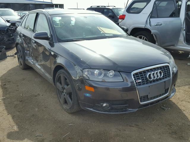 WAUKD78P78A114247 - 2008 AUDI A3 S-LINE GRAY photo 1