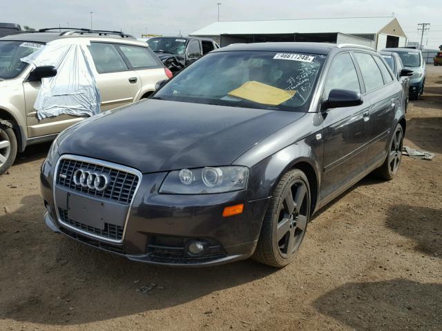 WAUKD78P78A114247 - 2008 AUDI A3 S-LINE GRAY photo 2