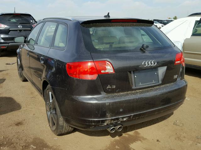 WAUKD78P78A114247 - 2008 AUDI A3 S-LINE GRAY photo 3