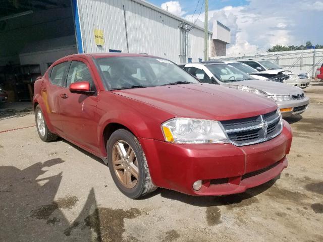 1B3CC5FB2AN231739 - 2010 DODGE AVENGER R/ RED photo 1