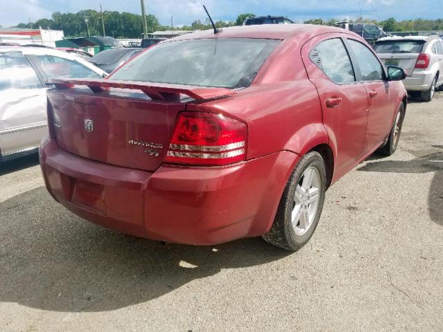 1B3CC5FB2AN231739 - 2010 DODGE AVENGER R/ RED photo 4