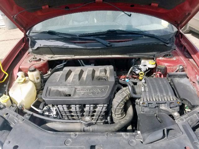 1B3CC5FB2AN231739 - 2010 DODGE AVENGER R/ RED photo 7