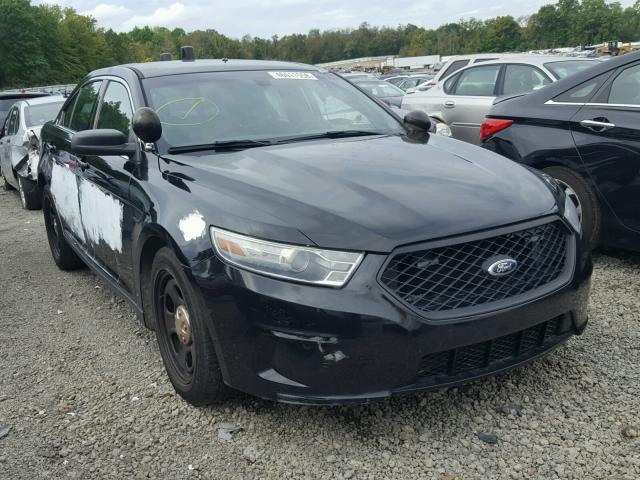 1FAHP2MK7EG111686 - 2014 FORD TAURUS POL BLACK photo 1