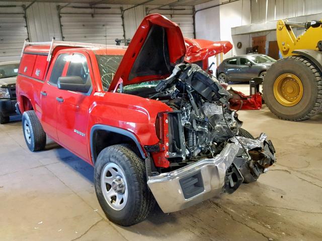 1GTR1TEH0FZ146570 - 2015 GMC SIERRA C15 RED photo 1