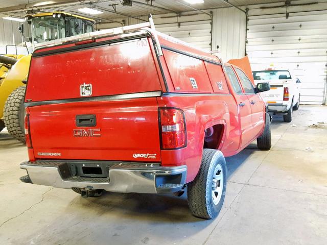 1GTR1TEH0FZ146570 - 2015 GMC SIERRA C15 RED photo 4