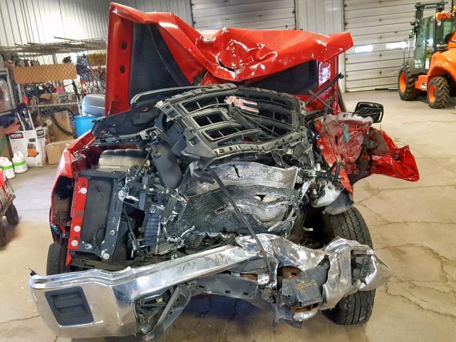 1GTR1TEH0FZ146570 - 2015 GMC SIERRA C15 RED photo 7