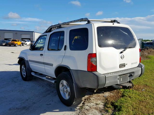 5N1ED28Y52C570377 - 2002 NISSAN XTERRA XE WHITE photo 3