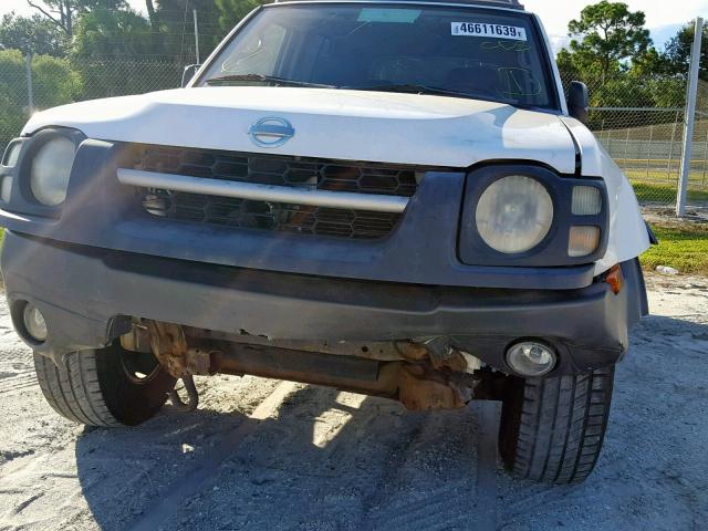 5N1ED28Y52C570377 - 2002 NISSAN XTERRA XE WHITE photo 9