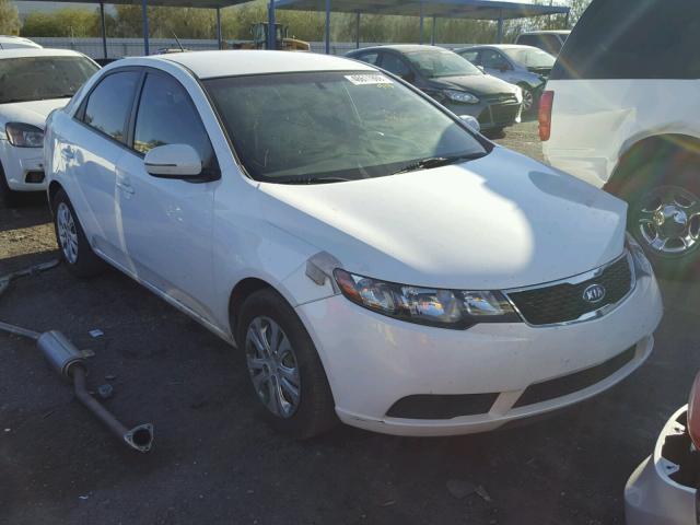 KNAFU4A27C5572368 - 2012 KIA FORTE EX WHITE photo 1