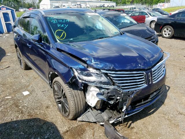 5LMTJ3DH2HUL02222 - 2017 LINCOLN MKC RESERV BLUE photo 1