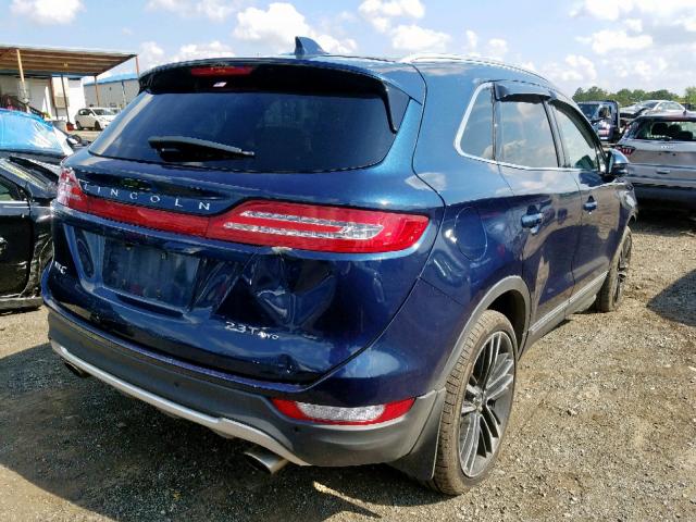 5LMTJ3DH2HUL02222 - 2017 LINCOLN MKC RESERV BLUE photo 4