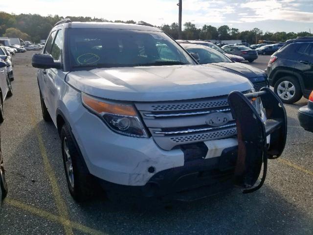 1FMHK8B80BGA22665 - 2011 FORD EXPLORER WHITE photo 1