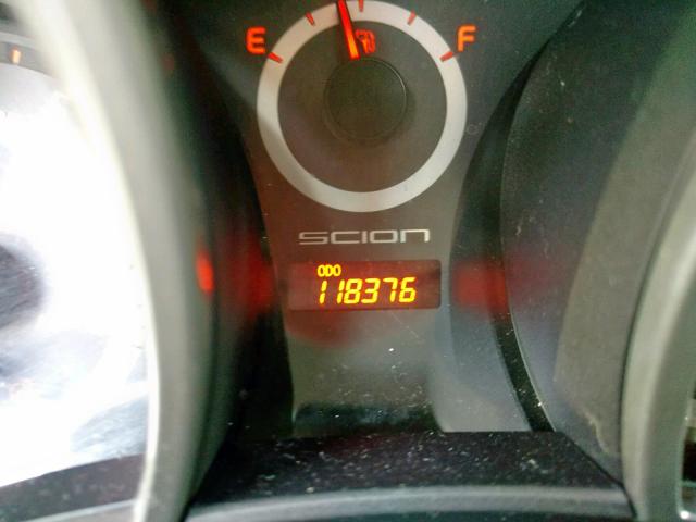 JTKJF5C73D3047514 - 2013 TOYOTA SCION TC ვერცხლისფერი ფოტო 8