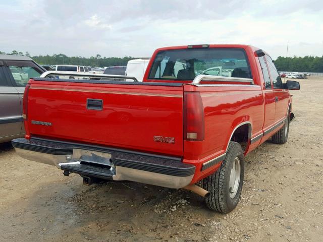 1GTEC19W5WE559713 - 1998 GMC SIERRA C15 RED photo 4