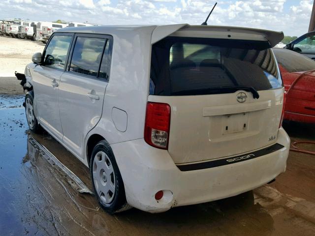 JTLZE4FE2C1142954 - 2012 TOYOTA SCION XB Ақ фото 3
