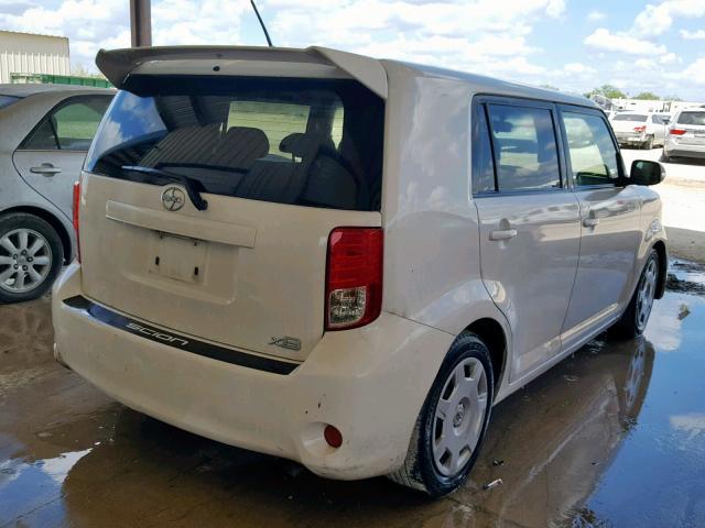 JTLZE4FE2C1142954 - 2012 TOYOTA SCION XB Ақ фото 4