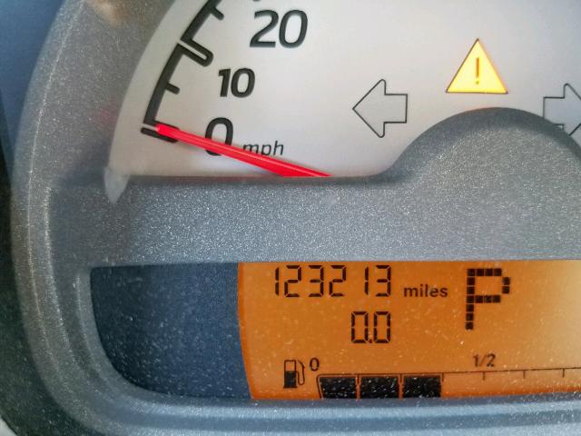 WMEEK31X99K278430 - 2009 SMART FORTWO PAS 银色 照片 8