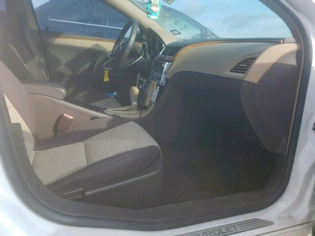 1G1ZH57B89F155743 - 2009 CHEVROLET MALIBU 1LT 白色 照片 5