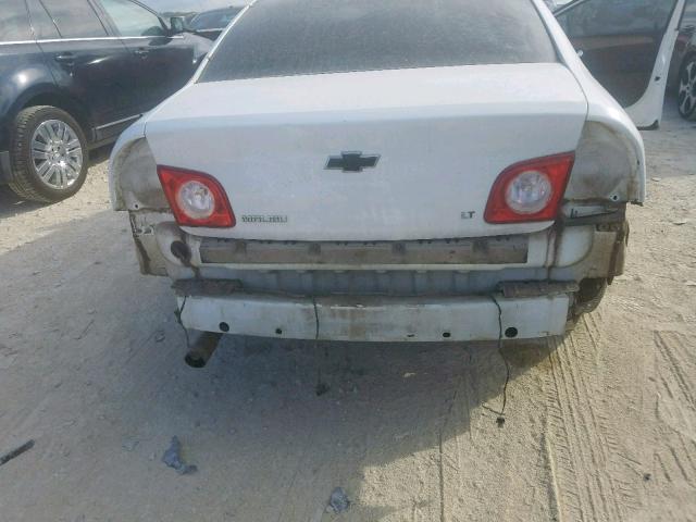 1G1ZH57B89F155743 - 2009 CHEVROLET MALIBU 1LT 白色 照片 9