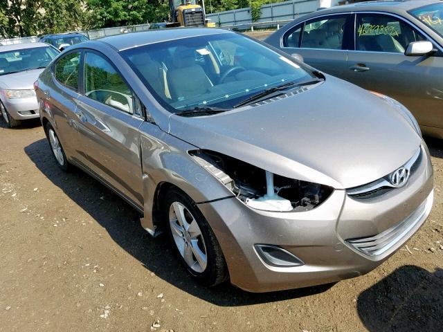 5NPDH4AE1DH358292 - 2013 HYUNDAI ELANTRA GL TAN photo 1