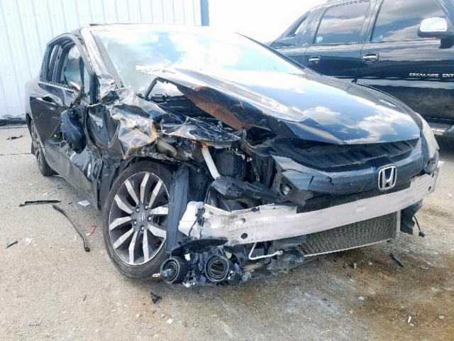 2HGFG3B07EH510810 - 2014 HONDA CIVIC EXL 黑色 照片 1