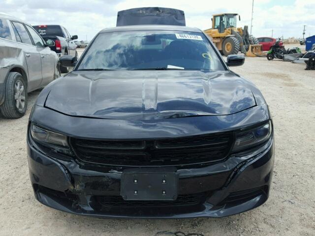 2C3CDXBG6JH273658 - 2018 DODGE CHARGER SX BLACK photo 9