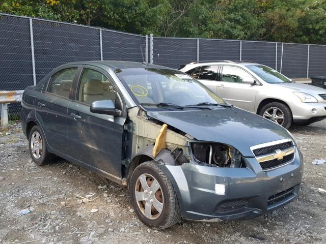 KL1TD5DE7BB139092 - 2011 CHEVROLET AVEO LS GREEN photo 1