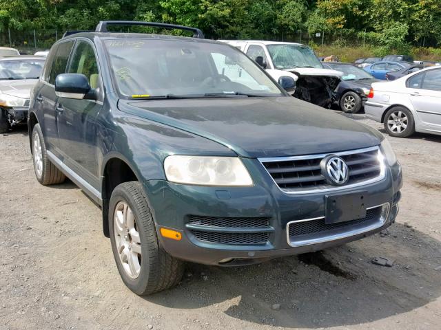 WVGCM77L54D072008 - 2004 VOLKSWAGEN TOUAREG 4. GREEN photo 1