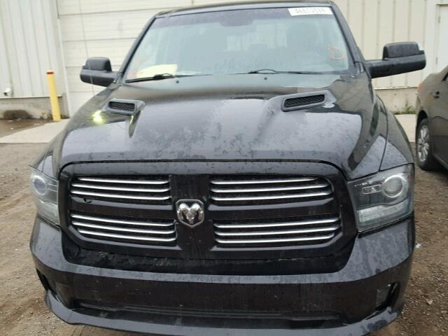 1C6RR7MT4DS556680 - 2013 RAM 1500 SPORT BLACK photo 9