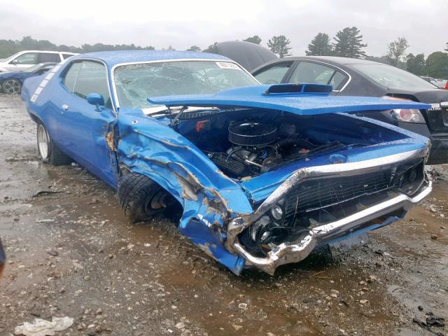 RH23G1G154947 - 1971 PLYMOUTH ROADRUNNER BLUE photo 1