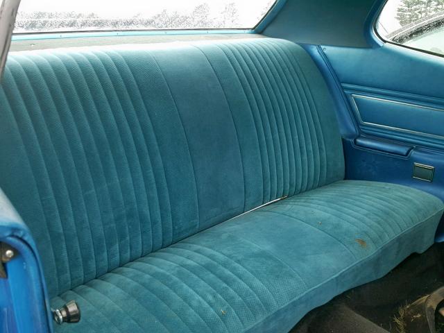 RH23G1G154947 - 1971 PLYMOUTH ROADRUNNER BLUE photo 6