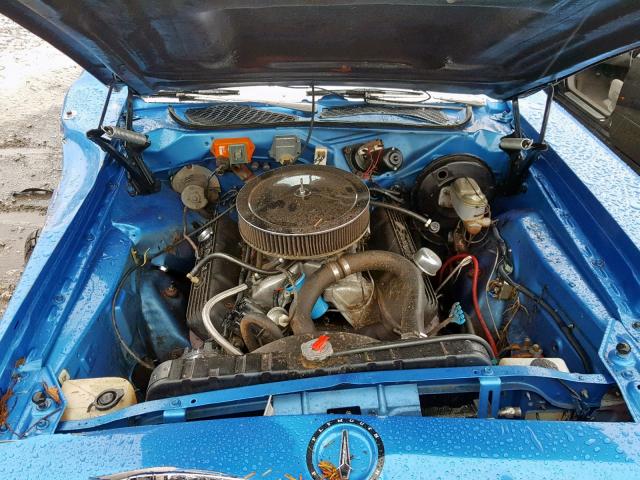 RH23G1G154947 - 1971 PLYMOUTH ROADRUNNER BLUE photo 7