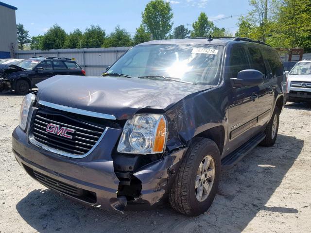 1GKUKKE3XAR161970 - 2010 GMC YUKON XL K GRAY photo 2