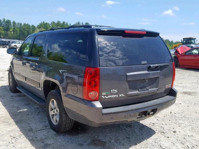 1GKUKKE3XAR161970 - 2010 GMC YUKON XL K GRAY photo 3