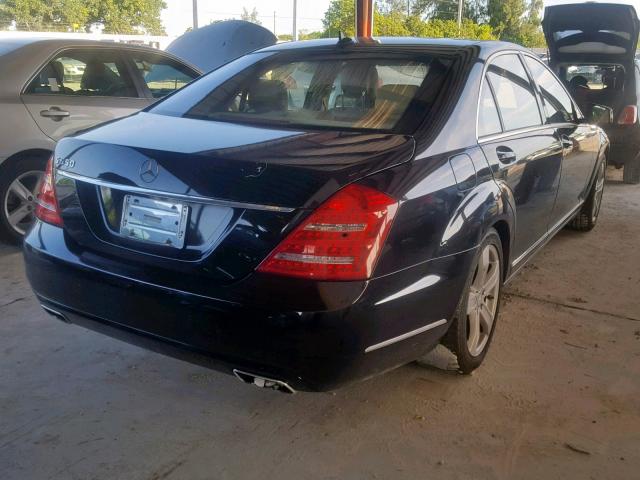 WDDNG7BBXBA362476 - 2011 MERCEDES-BENZ S 550 BLACK photo 4