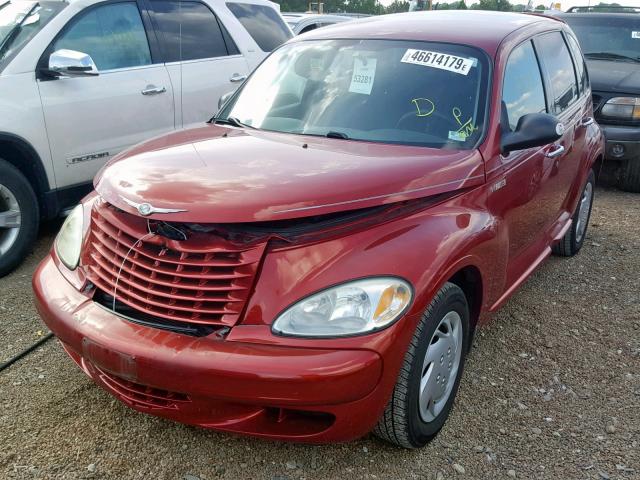 3C4FY48B64T352931 - 2004 CHRYSLER PT CRUISER RED photo 2