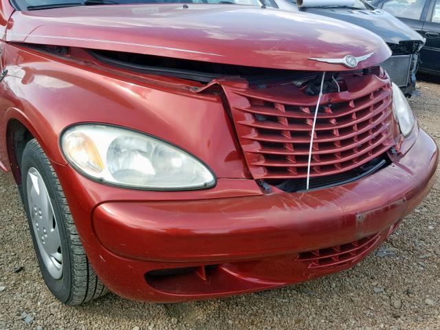 3C4FY48B64T352931 - 2004 CHRYSLER PT CRUISER RED photo 9