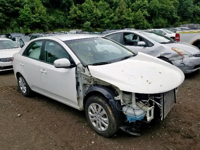 KNAFU4A22A5288322 - 2010 KIA FORTE EX WHITE photo 1