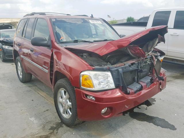 1GKDT13S662254048 - 2006 GMC ENVOY MAROON photo 1