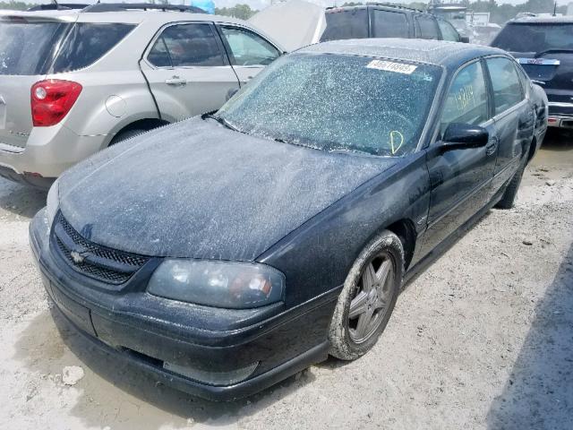 2G1WP551849276936 - 2004 CHEVROLET IMPALA SS BLACK photo 2