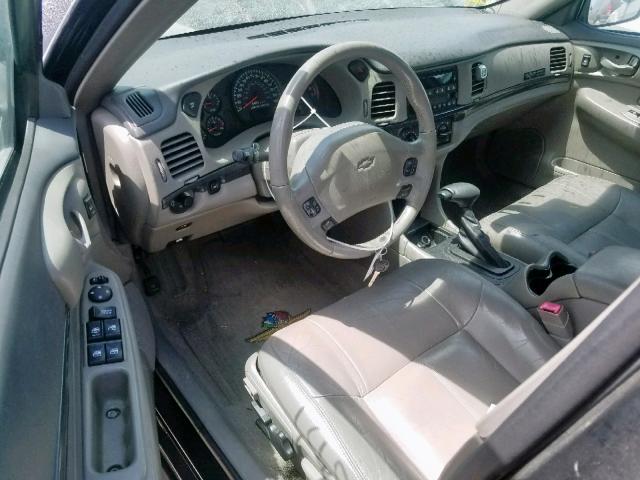 2G1WP551849276936 - 2004 CHEVROLET IMPALA SS BLACK photo 9