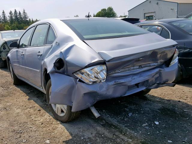 2G1WU581X69374034 - 2006 CHEVROLET IMPALA LTZ SILVER photo 3