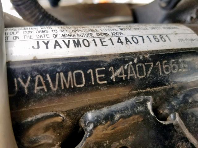 JYAVM01E14A071661 - 2004 YAMAHA XVS65 BASE BLACK photo 10