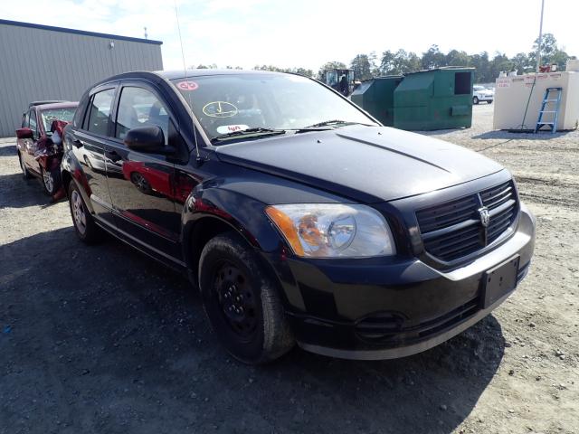 1B3HB28BX7D566640 - 2007 DODGE CALIBER BLACK photo 1